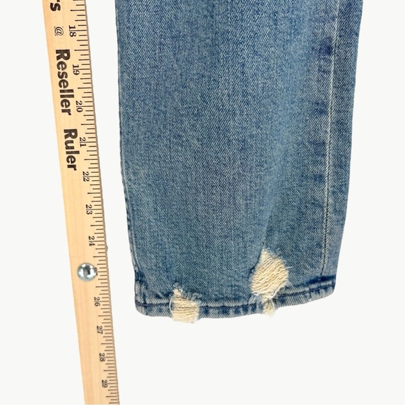 MOTHER The Tomcat High Rise Cropped Straight Jeans in The Confession | Sz 26 - Picture 13 of 16